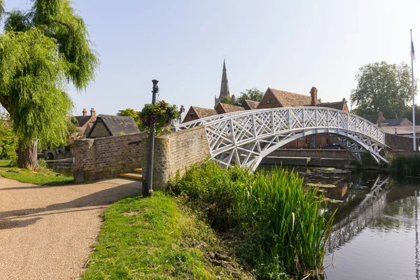 Chinese Bridge in the town of Godmanchester, Cambridgeshire, England, UK