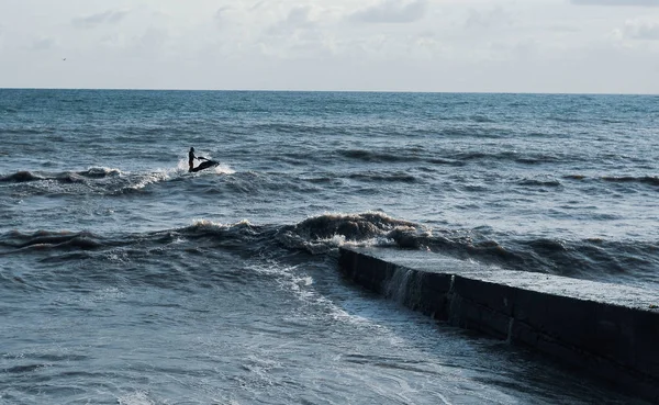 Jetski Auf Dem Schwarzen Meer — Stockfoto