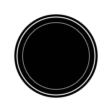 Beyaz arka planda siyah izole kalkan. Kalkan vektör Illustration. Amblem, sembol, kalkan kutsal kişilerin resmi