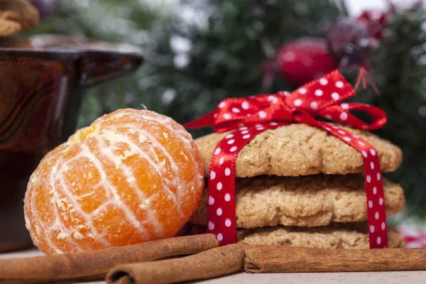 Integraler Keks Gesunde Ernährung Selektiver Fokus Und Geringe Schärfentiefe Auf — Stockfoto