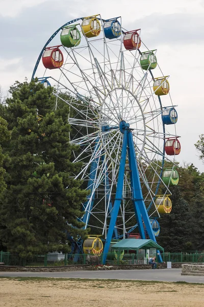 Entertainment attraction in the city Park Ferris Wheel