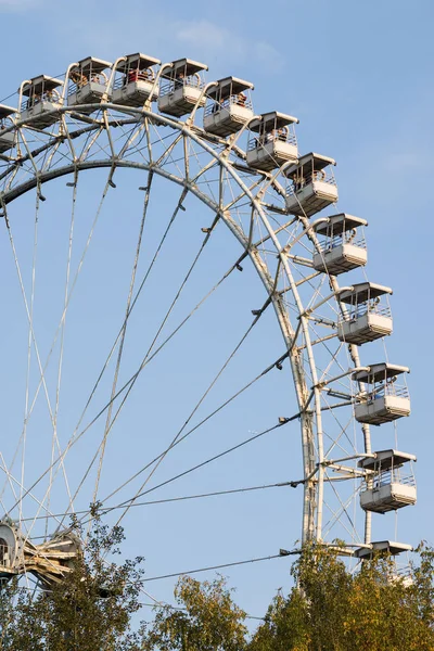 Entertainment attraction in the city Park Ferris Wheel