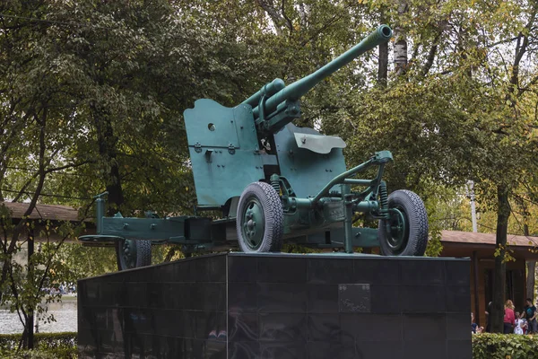 Memorial Military Equipment Second World War Open Sky Park Moscow — ストック写真