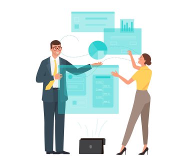 Müşteri ve tasarımcı takımı tasarım projesini geliştirir.