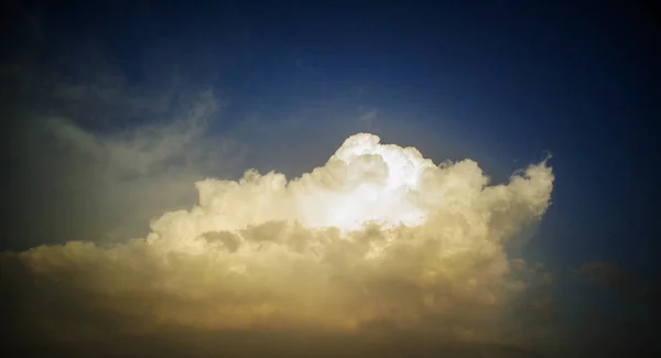 Céu Nublado Dramático Fundo Natural — Fotografia de Stock