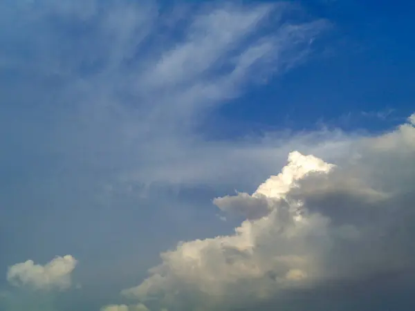 Céu Nublado Dramático Fundo Natural — Fotografia de Stock