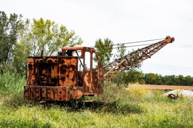 Vintage Toprak kazıcı ekskavatör