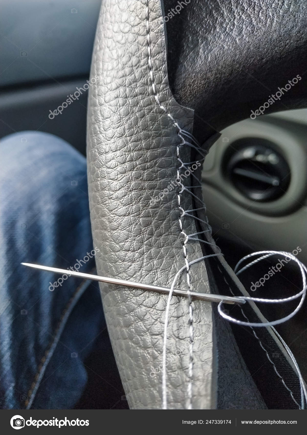 Car Interior Upgrade Diy Braid Steering Wheel Cover Auto