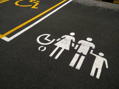 Çocuklu aileler için otopark ve sakatlar