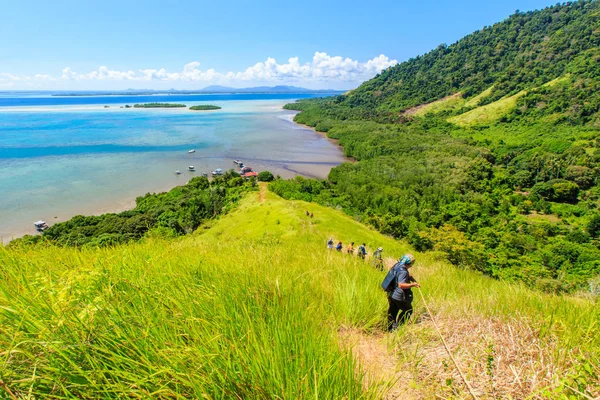 Hermosa Vista Naturaleza Isla Timbun Mata Semporna Sabah Malasia — Foto de Stock