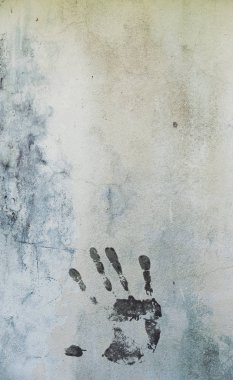 El duvar arka planda yazdırma