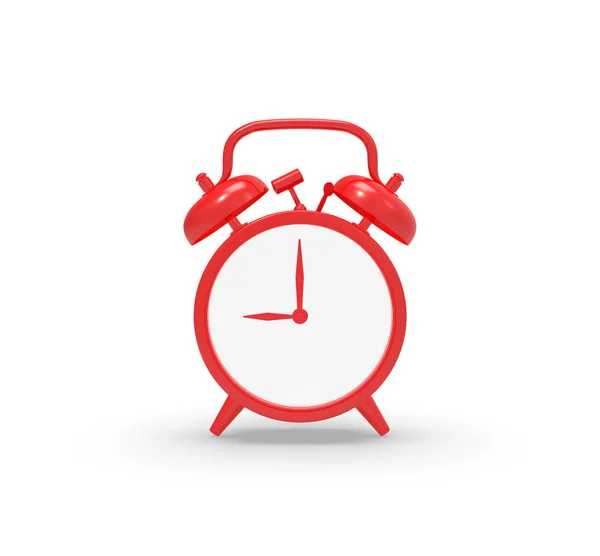 Relógio Alarme Renderização — Fotografia de Stock