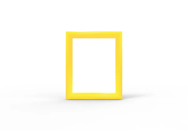 Frame Isolated White Rendering — Stock Photo, Image