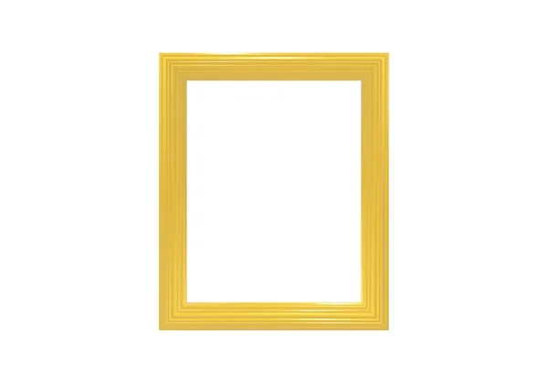Frame Isolated White Rendering Stock Image