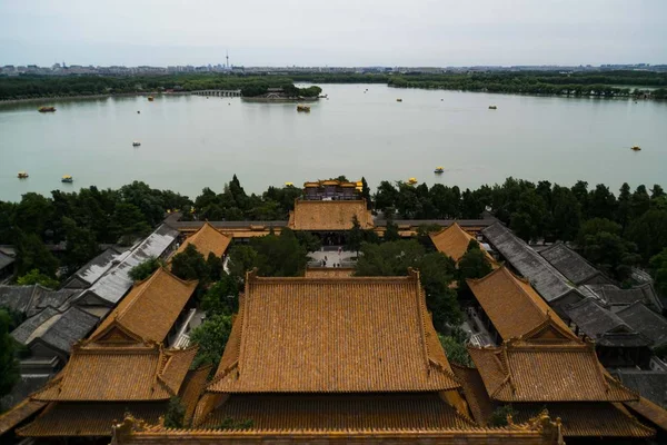Kunming Lake viewed from Longevity Hill in the Summer Palace - Beijing, China