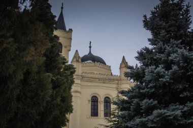 Vukovar, Hırvatistan - 30.01.2019: Vukovar Paunovi ailesinde Türbesi