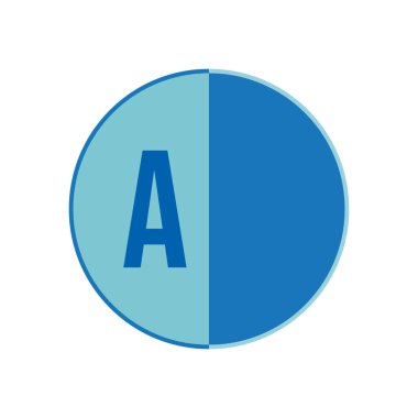 İlk Harf Logosu Şablon Vektör Tasarımı