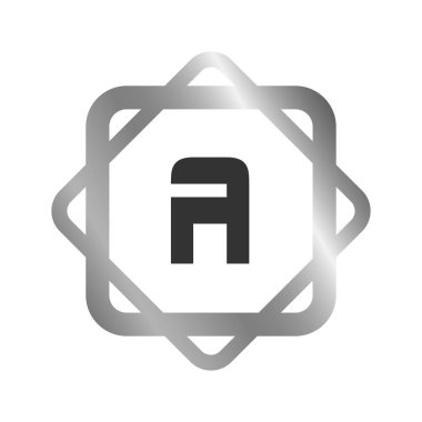 İlk Harf Logosu Şablon Vektör Tasarımı