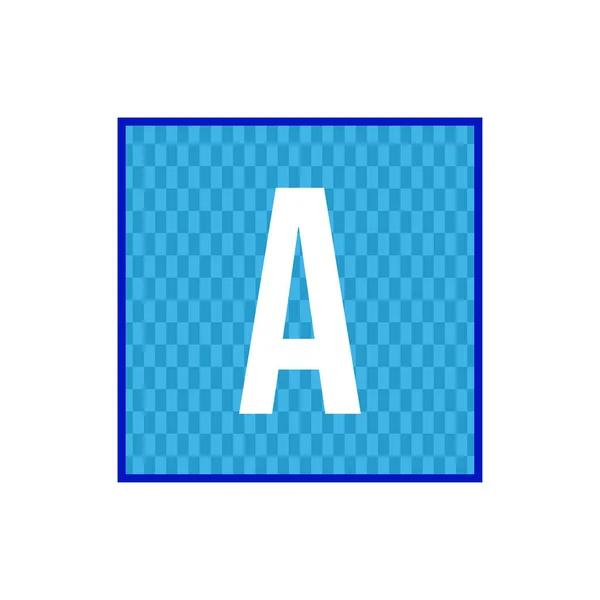 Αρχικό λογότυπο γράμματος ένα πρότυπο διανυσματικό σχεδιασμό — Διανυσματικό Αρχείο