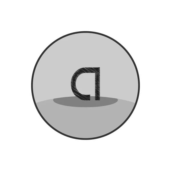 Логотип начальной буквы A Template Vector Design — стоковый вектор