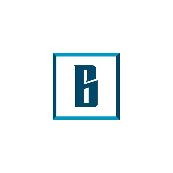 Αρχικό λογότυπο γράμμα B πρότυπο διανυσματικό σχεδιασμό — Διανυσματικό Αρχείο