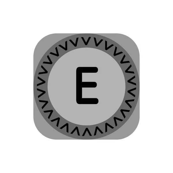 Eerste letter logo E sjabloon vector ontwerp — Stockvector