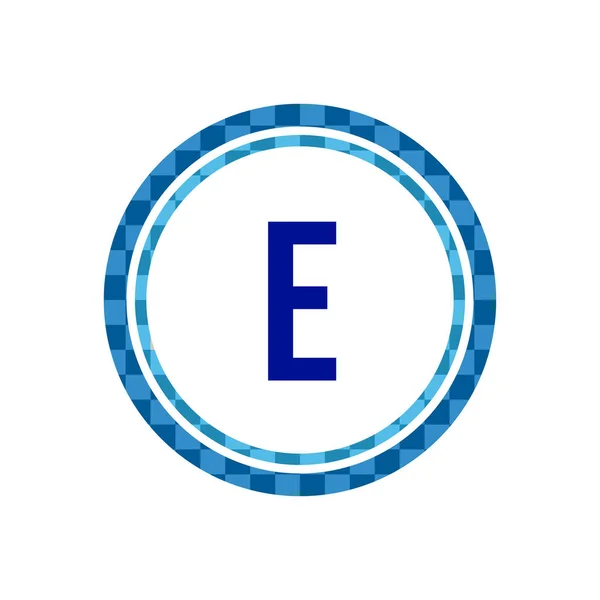 Eerste letter logo E sjabloon vector ontwerp — Stockvector