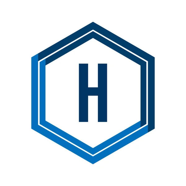 首字母徽标 H 模板矢量设计 — 图库矢量图片
