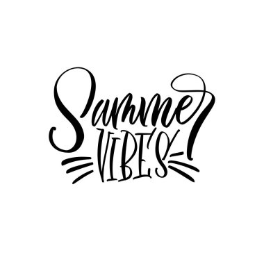 Yaz Vibes - Güzel Tebrik Kartı Tebrikler Lettering Kaligrafi