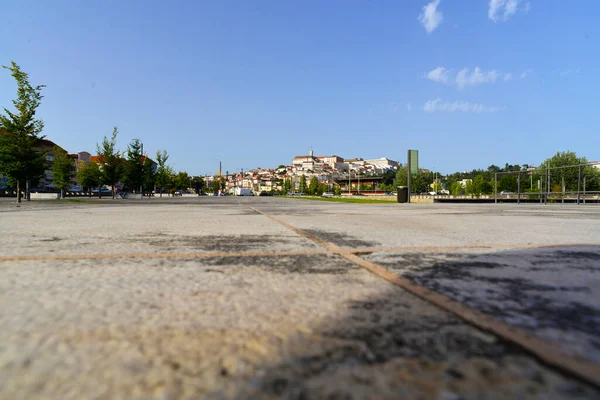 Coimbra Över Den Övre Och Historiska Staden — Stockfoto