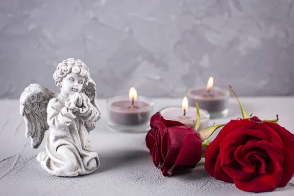 Conceito de tristeza funerária de luto . — Fotografia de Stock