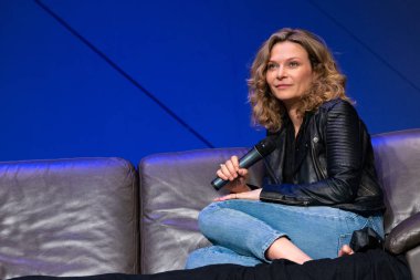 Nurnberg, Almanya - 22nd Eylül 2018: Leeanna Walsman (* 1979, aktris - Zam Wesell Star Wars II: Klonların Saldırısı, Wentworth) Noris kuvvet Con 5