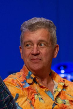Nurnberg, Almanya - 22nd Eylül 2018: Tim Rose (* 1956, aktör ve kuklacı - Skekshod koyu kristal, Amiral Gial (bunun bir tuzak olduğunu!) Ackbar'a Star Wars) Noris kuvvet Con 5
