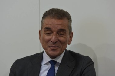 Frankfurt Am Main, Almanya - 10 Ekim 2018: Michel Friedman 70, Frankfurt Kitap Fuarı / Buchmesse Frankfurt