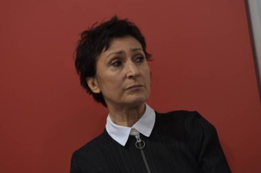 Frankfurt Am Main, Almanya - 10 Ekim 2018: Renan Demirkan 70, Frankfurt Kitap Fuarı / Buchmesse Frankfurt