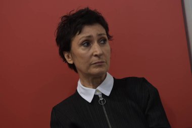 Frankfurt Am Main, Almanya - 10 Ekim 2018: Renan Demirkan 70, Frankfurt Kitap Fuarı / Buchmesse Frankfurt