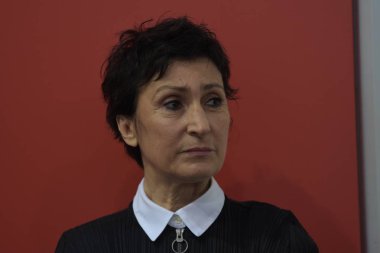 Frankfurt Am Main, Almanya - 10 Ekim 2018: Renan Demirkan 70, Frankfurt Kitap Fuarı / Buchmesse Frankfurt