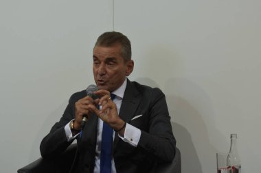 Frankfurt Am Main, Almanya - 10 Ekim 2018: Michel Friedman 70, Frankfurt Kitap Fuarı / Buchmesse Frankfurt