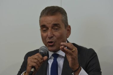 Frankfurt Am Main, Almanya - 10 Ekim 2018: Michel Friedman 70, Frankfurt Kitap Fuarı / Buchmesse Frankfurt