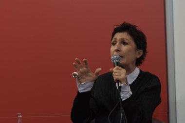 Frankfurt Am Main, Almanya - 10 Ekim 2018: Renan Demirkan 70, Frankfurt Kitap Fuarı / Buchmesse Frankfurt