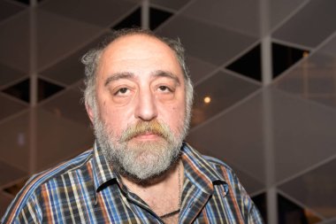 Frankfurt Am Main, Almanya - 10 Ekim 2018: Aka Morchiladze, 70 Frankfurt Kitap Fuarı / Buchmesse Frankfurt