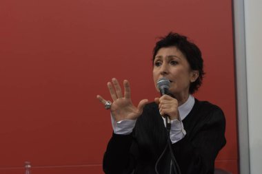 Frankfurt Am Main, Almanya - 10 Ekim 2018: Renan Demirkan 70, Frankfurt Kitap Fuarı / Buchmesse Frankfurt