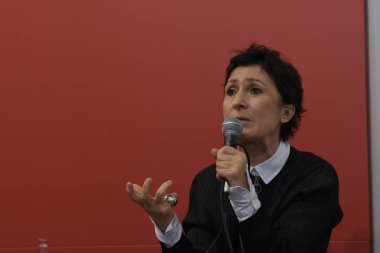 Frankfurt Am Main, Almanya - 10 Ekim 2018: Renan Demirkan 70, Frankfurt Kitap Fuarı / Buchmesse Frankfurt