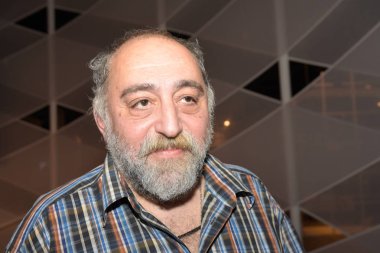 Frankfurt Am Main, Almanya - 10 Ekim 2018: Aka Morchiladze, 70 Frankfurt Kitap Fuarı / Buchmesse Frankfurt