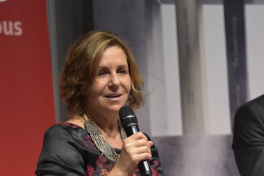 Frankfurt Am Main, Almanya - 10 Ekim 2018: Rana Sabbagh 70, Frankfurt Kitap Fuarı / Buchmesse Frankfurt