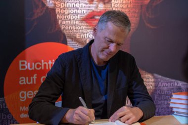 Frankfurt Am Main, Almanya - 11 Ekim 2018: Kurt Haas adlı 70 Frankfurt Kitap Fuarı / Buchmesse Frankfurt