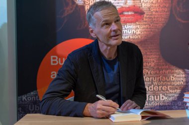 Frankfurt Am Main, Almanya - 11 Ekim 2018: Kurt Haas adlı 70 Frankfurt Kitap Fuarı / Buchmesse Frankfurt