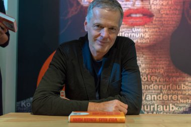 Frankfurt Am Main, Almanya - 11 Ekim 2018: Kurt Haas adlı 70 Frankfurt Kitap Fuarı / Buchmesse Frankfurt