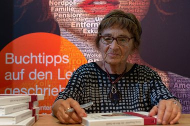 Frankfurt Am Main, Almanya - 13 Ekim 2018: 70, Agnes Heller Frankfurt Kitap Fuarı / Buchmesse Frankfurt