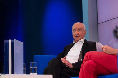 Frankfurt Am Main, Almanya - 13 Ekim 2018: Armin Mueller-Stahl, 70 Frankfurt Kitap Fuarı / Buchmesse Frankfurt